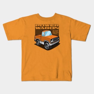 Sunstone - Power Wagon (White-Base) Kids T-Shirt